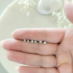 مجموعة حلوق محجرة - فضة اصلي s925