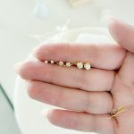 مجموعة حلوق الكواكب والنجوم - فضة اصلي s925 مطلي ذهب