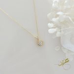 سنسال محجر فضة اصلي 925 مطلي ذهب