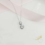 سنسال محجر فضة اصلي 925