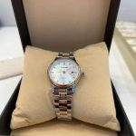 ساعة ستاتية ماركة Labaoli مع كاسكيت لون فضي مع روز جولد