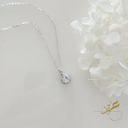 سنسال مدور محجر - فضة اصلي 925