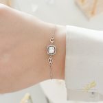 اسوارة  مربعة - فضة اصلي s925
