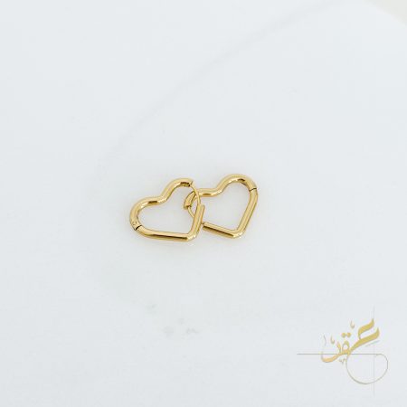 حلق القلب ستانلس ستيل