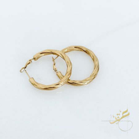 حلق مُدور ملتف - ستانلس ستيل