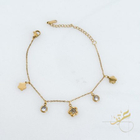 اسوارة الوردات - ستانلس ستيل