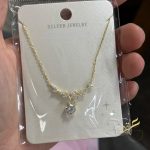 سنسال محجر - فضة اصلي s925 مطلي ذهب