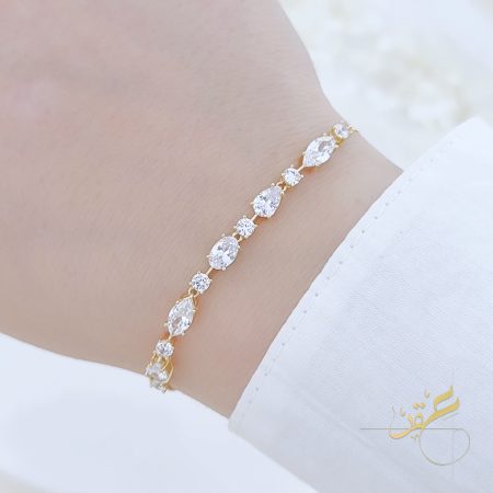 اسوارة محجرة - فضة اصلي s925