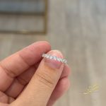 خاتم القلوب - فضة اصلي s925