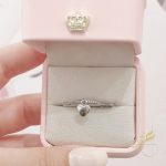 خاتم قلادة قلب - فضة اصلي s925