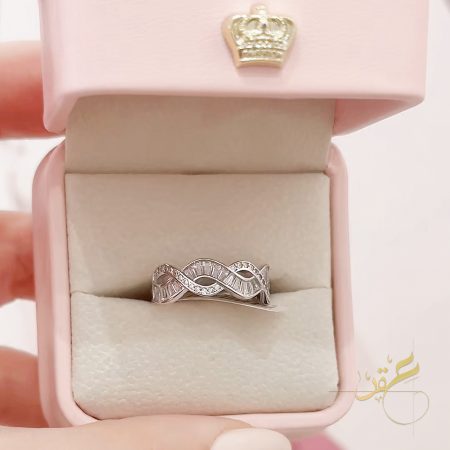 خاتم محجر - فضة اصلي s925