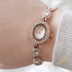 ساعة محجرة لون روز جولد - ماركة Labaoli