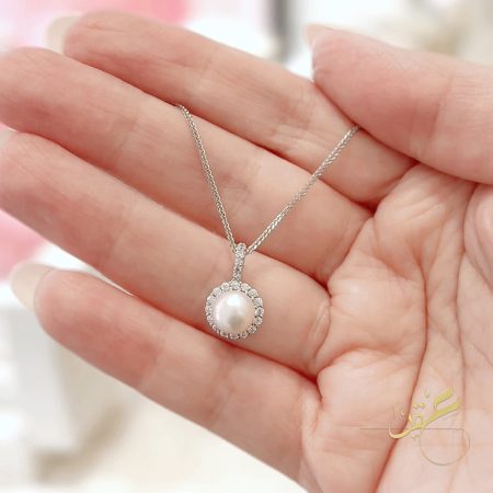 سنسال لولو طبيعي مع فضة اصلي s925