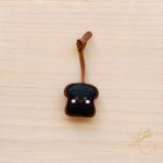black-toast-keychain