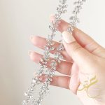 اكسسوار شعر headpiece الاوراق محجر (HP-0504)