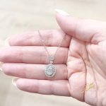 سنسال oval محجر - فضة اصلي s925