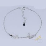 اسوارة الفراشات - فضة اصلي s925