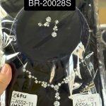 طقم اكسسوار محجر سنسال وحلق (BR-20028S)