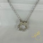 سنسال اكليل الورود لون فضي