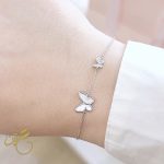 اسوارة الفراشات - فضة اصلي s925